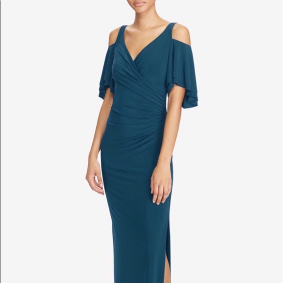 Lauren Ralph Lauren Dresses & Skirts - Lauren by Ralph Lauren cold shoulder gown